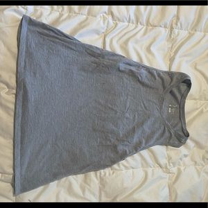 Grey workout tank